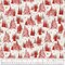 Fabric Windham Ivory/Red Winter Forest Jolly Christmas by the Quarter Yard 54490-1